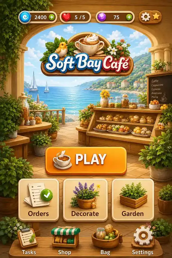 Soft Bay Café gameplay screenshot